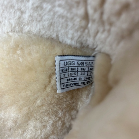 UGG Australia Whitley Suede Espresso Brown Lace up Winter Boots Size 7 - Picture 11 of 12